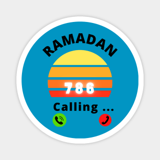 RAMADAN 786 CALLING IN 2022 Magnet